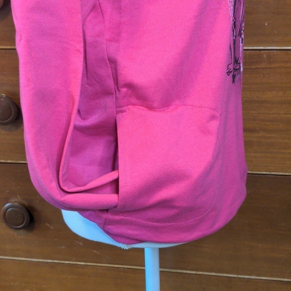 DISNEY Fiesty Barbie PINK TINK Crew Neck Sweatshirt - Picture 4 of 8